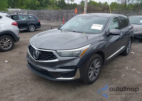 2019 Acura Rdx Technology Package from USA, damaged, VIN 5J8TC2H51KL017697